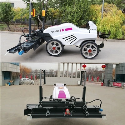 Lazerli düzleştirici makinesi betonun düzgünleştirilmesini ve sıkıştırılmasın...