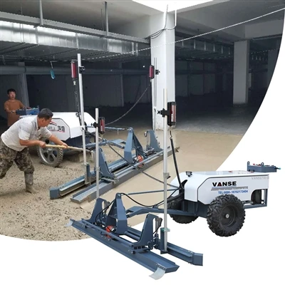 Büyük Alan Ultra Yemleme Dayanıklı Zemin Beton Lazer Tesviye Makinesi Tek Der...