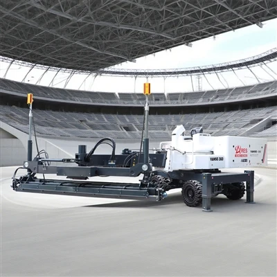 Beton lazer tesviye makinesinin standart kullanımı